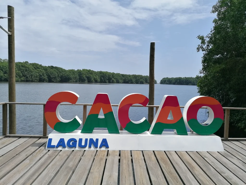 Rótulo Laguna Cacao